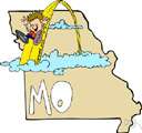 Missourian - a native or resident of Missouri