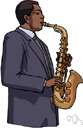 alto saxophonist - a musician who plays the alto saxophone