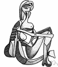 modernist - an artist who makes a deliberate break with previous styles
