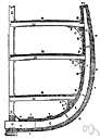 'tween decks - in the space between decks, on a ship