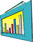 bar chart - a chart with bars whose lengths are proportional to quantities