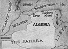Algeria - a republic in northwestern Africa on the Mediterranean Sea with a population that is predominantly Sunni Muslim