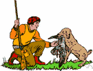 bird dog - a gun dog trained to locate or retrieve birds