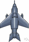 fighter aircraft - a high-speed military or naval airplane designed to destroy enemy aircraft in the air