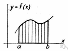 definite integral - the integral of a function over a definite interval