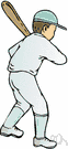 batting - (baseball) the batter's attempt to get on base