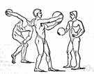 horseshoes - a game in which iron rings (or open iron rings) are thrown at a stake in the ground in the hope of encircling it
