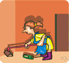 clean room - a room that is virtually free of dust or bacteria