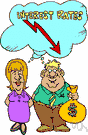 rate of interest - the percentage of a sum of money charged for its use