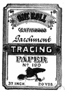 Transfer paper - a paper that is coated with a preparation for transferring a design to another surface