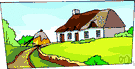 country house - a house (usually large and impressive) on an estate in the country
