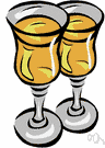 champagne cup - a punch containing a sparkling wine