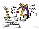 personal check - a check drawn against funds deposited in your personal checking account