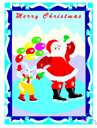 greeting card - a card sent to express personal greetings