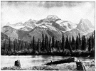 Rockies - the chief mountain range of western North America