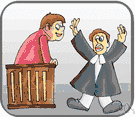 prosecuting officer - a government official who conducts criminal prosecutions on behalf of the state