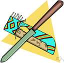 sheath knife - a knife with a fixed blade that is carried in a sheath