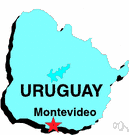 Montevideo - the capital and largest city of Uruguay
