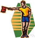 linesman - official (in tennis, soccer, football, etc.) who assists the referee in some way (especially by watching for out of bounds or offside)