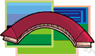 skene arch - an arch whose height is less than half its width