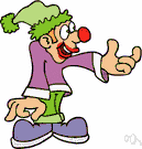 merry andrew - a person who amuses others by ridiculous behavior