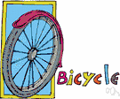 splash guard - a curved piece above the wheel of a bicycle or motorcycle to protect the rider from water or mud thrown up by the wheels