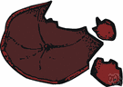 shard - a broken piece of a brittle artifact