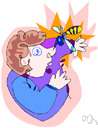 bee sting - a sting inflicted by a bee