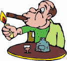 cigar lighter - a lighter for cigars or cigarettes