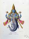 avatar - the manifestation of a Hindu deity (especially Vishnu) in human or superhuman or animal form