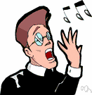 vocaliser - a person who sings