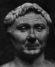 Pompey - Roman general and statesman who quarrelled with Caesar and fled to Egypt where he was murdered (106-48 BC)