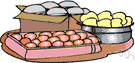 sugar candy - made by boiling pure sugar until it hardens