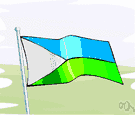 Republic of Djibouti - a country in northeastern Africa on the Somali peninsula