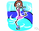 ice skating - skating on ice
