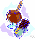 chocolate pudding - sweet chocolate flavored custard-like pudding usually thickened with flour rather than eggs