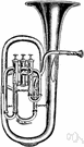 baritone - the second lowest brass wind instrument