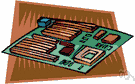 circuit board - a printed circuit that can be inserted into expansion slots in a computer to increase the computer's capabilities