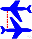 connecting flight - a flight with an intermediate stop and a change of aircraft (possibly a change of airlines)