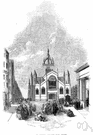 High Church - a group in the Anglican Church that emphasizes the Catholic tradition (especially in sacraments and rituals and obedience to church authority)