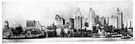 Detroit River - a short river flowing from Lake St. Clair to Lake Erie along the border between the United States and Canada