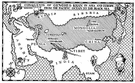 Jenghiz Khan - Mongolian emperor whose empire stretched from the Black Sea to the Pacific Ocean (1162-1227)
