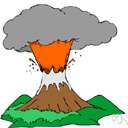 active - (of e.g. volcanos) erupting or liable to erupt