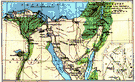 Sinai Peninsula - a peninsula in northeastern Egypt