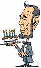 February 12 - the day on which President Abraham Lincoln is remembered
