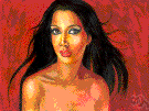 female chest - the chest of a woman