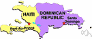 Republic of Haiti - a republic in the West Indies on the western part of the island of Hispaniola