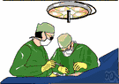 operating surgeon - a physician who specializes in surgery