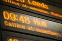 arrival time - the time at which a public conveyance is scheduled to arrive at a given destination