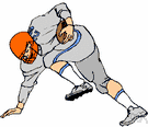 trap block - (American football) an illegal block